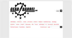 Desktop Screenshot of gearbarrel.com