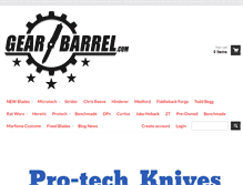 Tablet Screenshot of gearbarrel.com